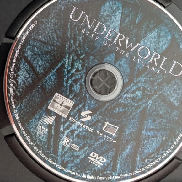 Underworld Rise Of The Lycans DVD (EUC) - Picture 3 of 3